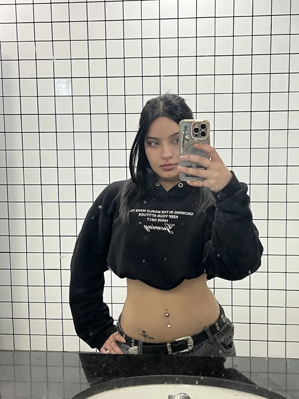 Aria (thicc goth baddie) OnlyFans